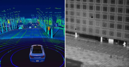 Image IR Detectors Sensors Night Vision LIDAR 3D Mapping QCL Social